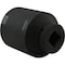 Dynamic 1" Drive Deep Socket, Black Phosphate, Tools 2-3/4" X 1" Drive, 6 Point Deep Length D025586 - alternate 7